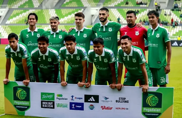 PSMS Menang Telak 6-0 Atas Persiku Kudus