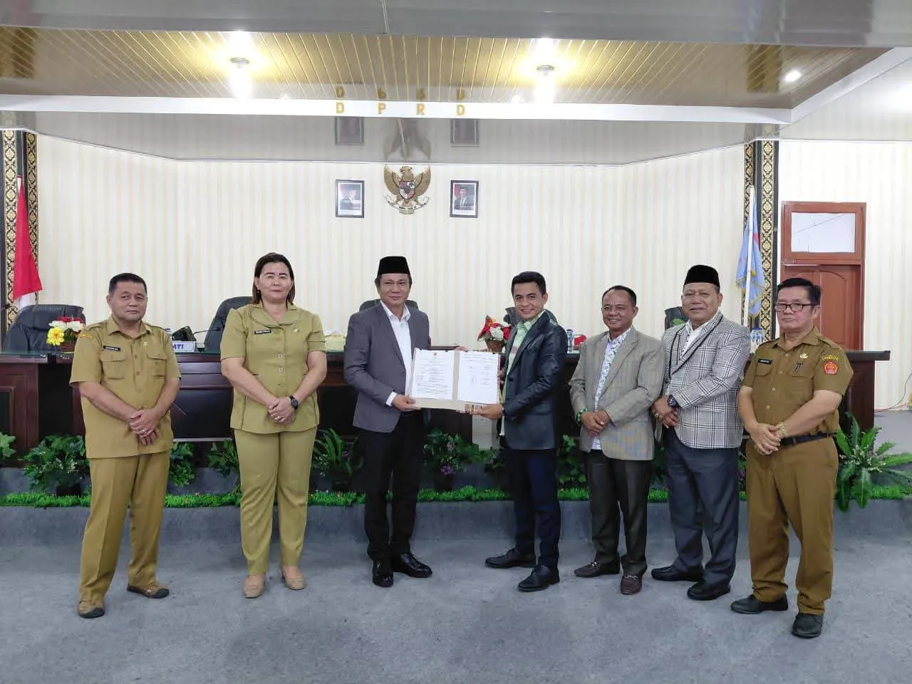 Bupati - DPRD Nias Barat Sepakati Perubahan KUA-PPAS 2026