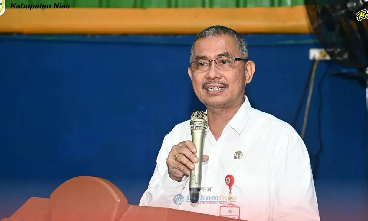 Sekda Nias Lantik Pengurus Forum Pembauran Kebangsaan  Se-Kabupaten Nias