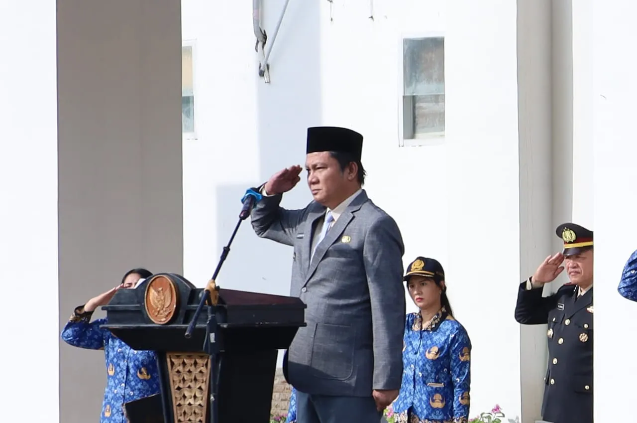 Bupati Nias Barat Pimpin Upacara Hari Kesaktian Pancasila, Berlangsung Khidmat dan Kondusif