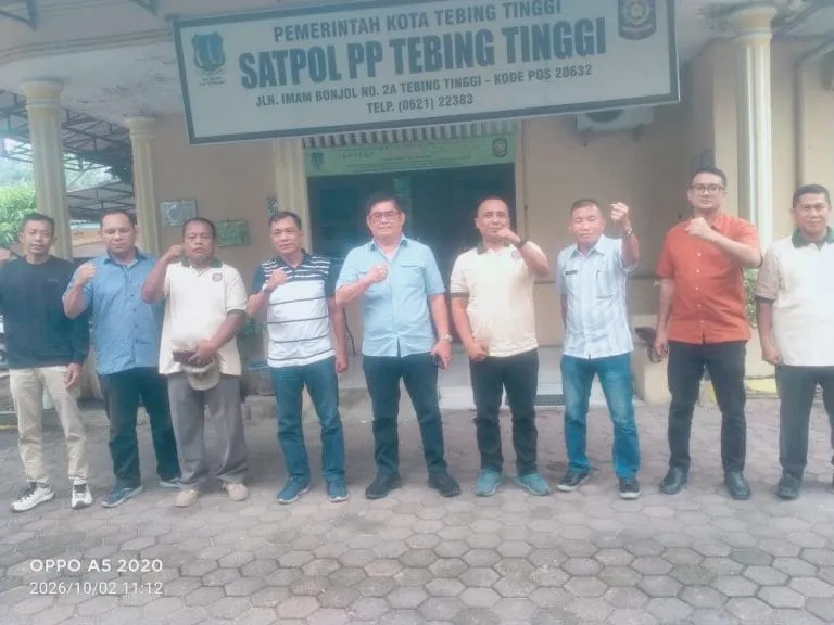 Pahala Sitorus Minta Satpol PP Tebingtinggi Kedepankan Dialog Humanis Saat Bertugas