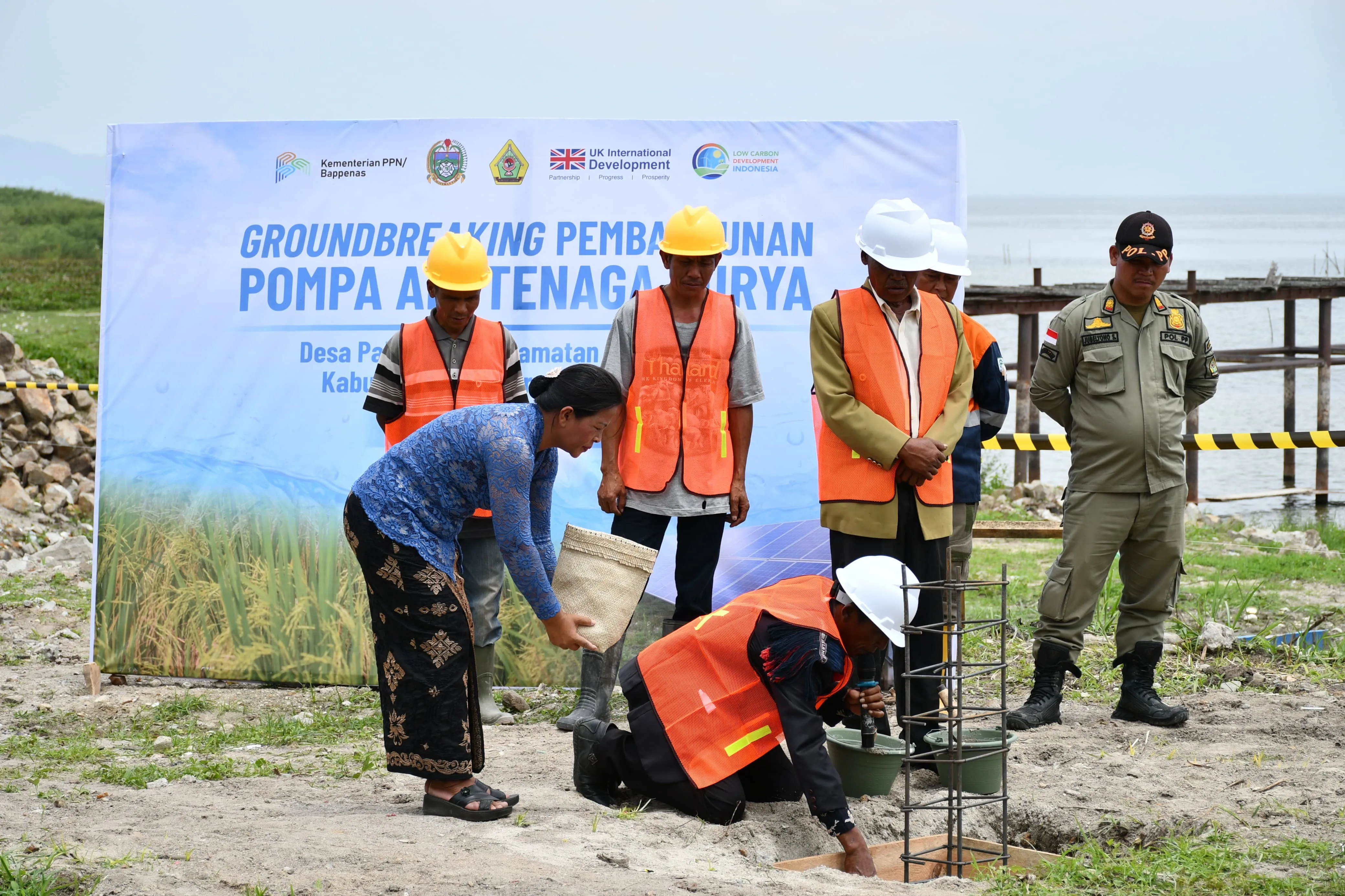 Dapat Kepercayaan Pusat, PATS Rp6,9 Miliar Dibangun di Samosir untuk Airi 73 Hektare Sawah