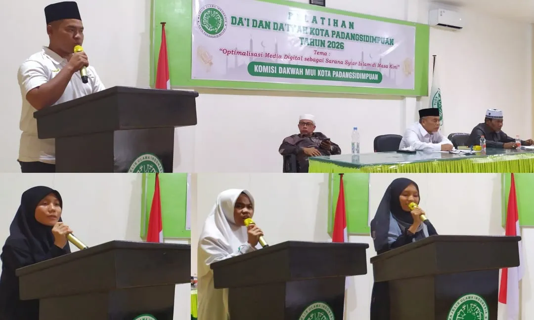 Ketua MUI Padangsidimpuan Ingatkan Calon Dai Luruskan Niat Dakwah