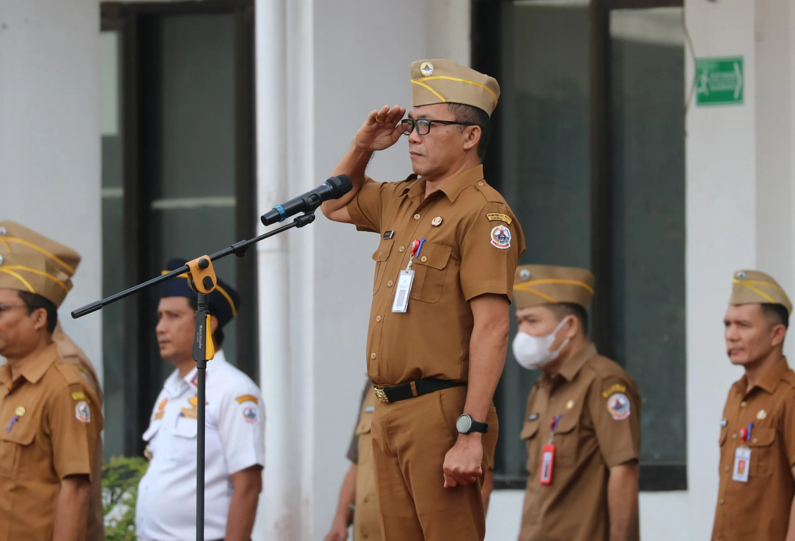 Pemko Gunungsitoli Manfaatkan Upacara Rutin untuk Edukasi Kepatuhan Pajak