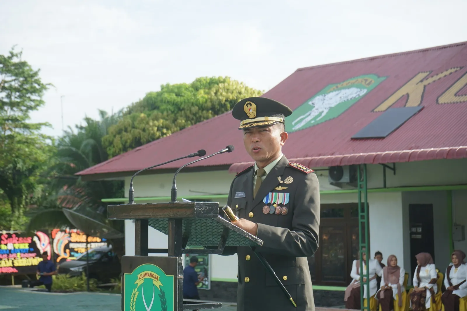 Peringati HUT ke-81 TNI, Dandim Aceh Tamiang Ajak Prajurit Perkuat Semangat Pengabdian