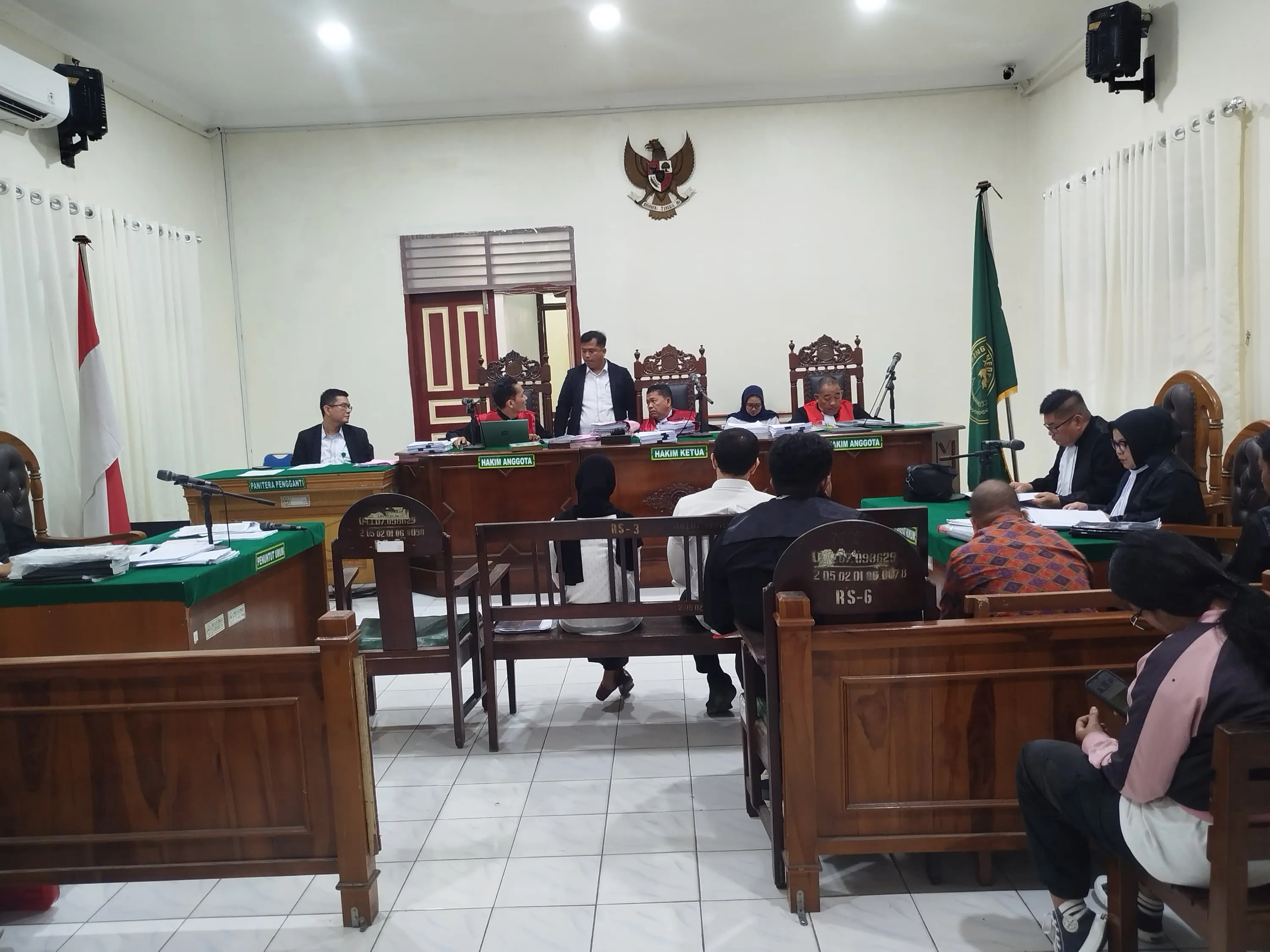 Penasehat Hukum Terdakwa Suap Internet Kominfo Tebing Tinggi Minta Hakim Bebaskan Kliennya