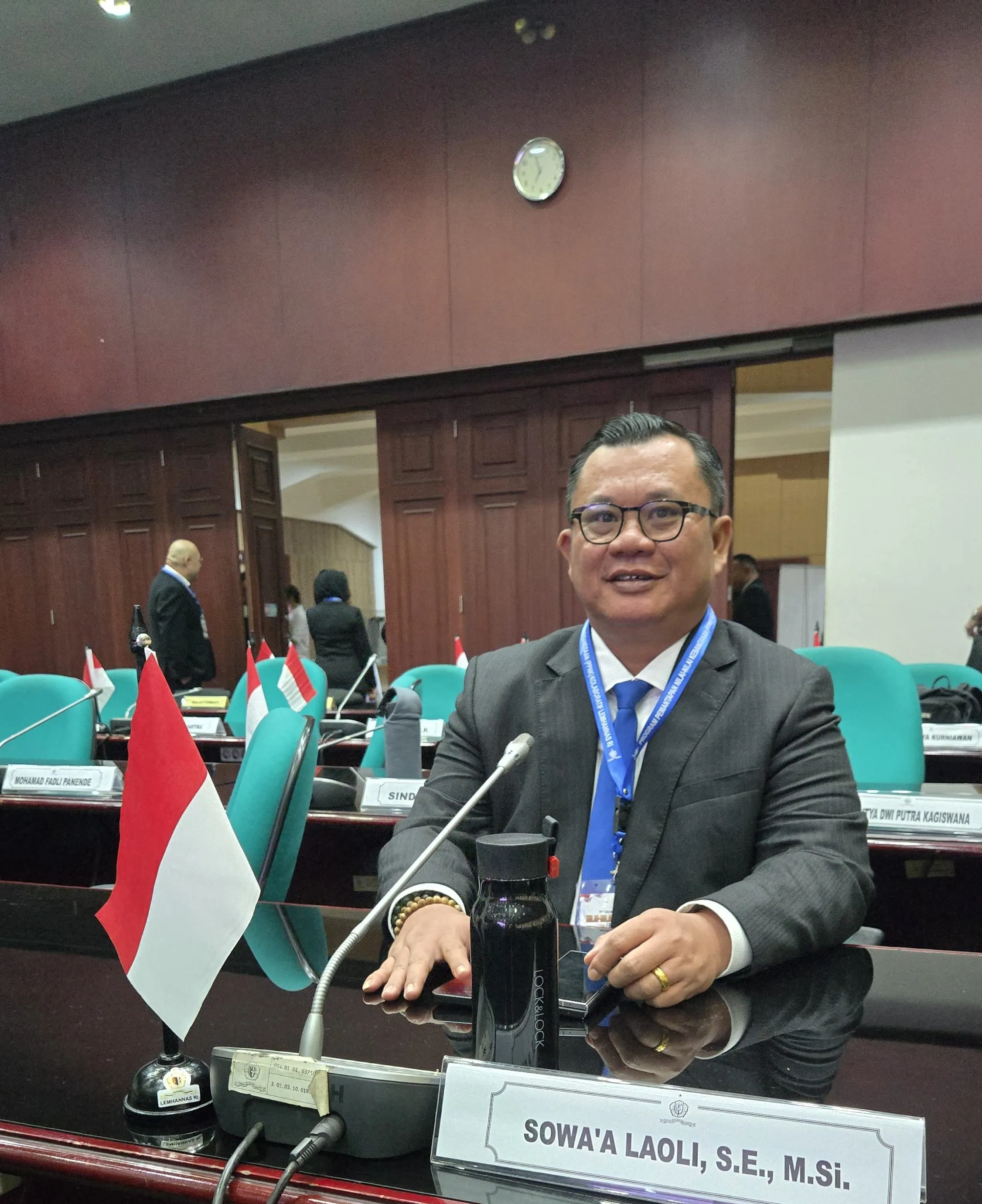 Perkuat Wawasan Kebangsaan, Wali Kota Gunungsitoli Ikuti PPNK Lemhannas RI di Jakarta