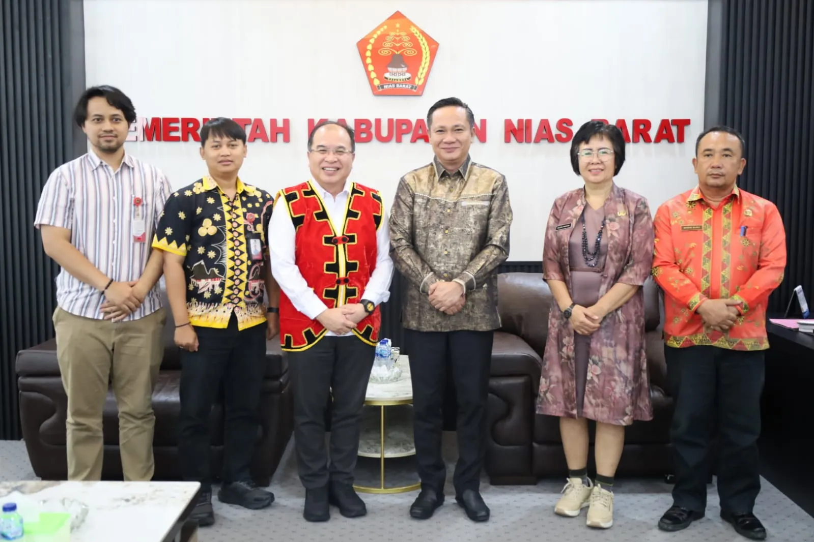 Bupati Nias Barat Dorong Dukungan Pusat Percepat Pembangunan dan Penanganan Bencana