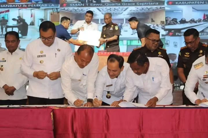 Kawal Integritas Pendidikan, Wali Kota Tebing Tinggi Resmi Teken MoU Jaksa Sahabat Pendidik