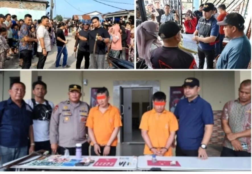 Gerebek Sarang Narkoba di Tanjung Tiram, Polres Batu Bara Amankan Tiga Pria