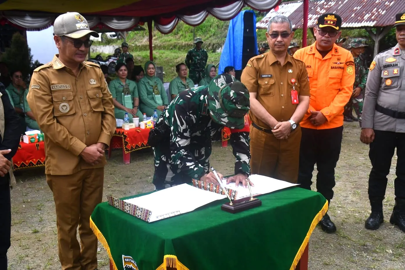 Bupati Nias Buka TMMD ke-130 Kodim 0213/Nias, Sasar Jalan, RTLH hingga Penanganan Stunting