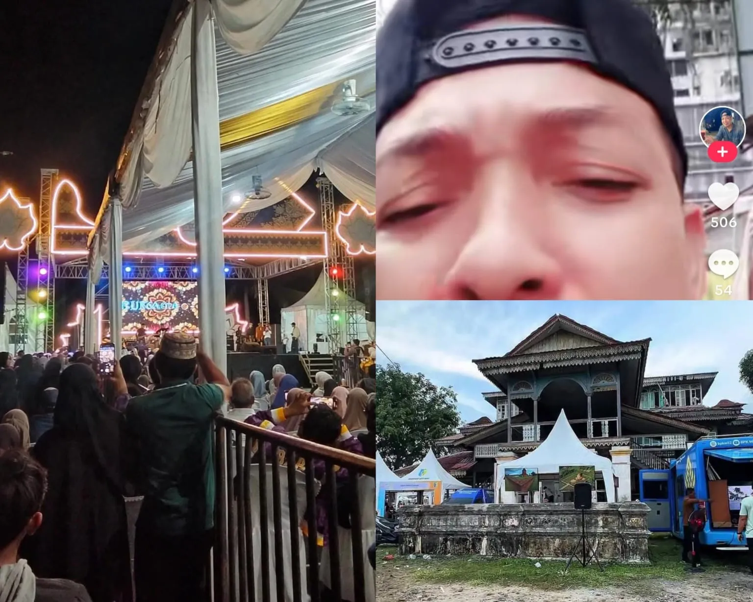 Panitia Gebyar Batubara Bertanjak VII Disorot Warganet, Perbaiki Dulu Istana Baru Dipakai Event