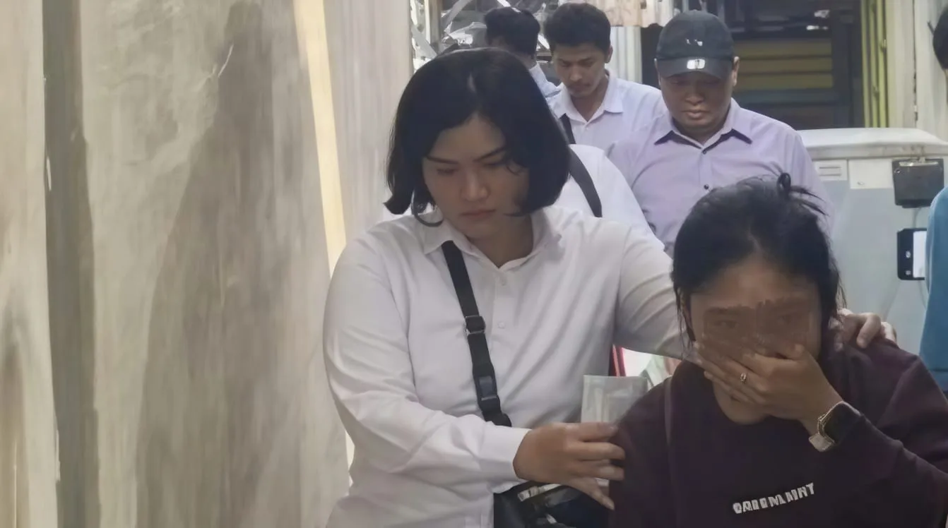 Gerebek Kost di Gunungsitoli, Polres Nias dan BNNK Amankan Wanita Positif Sabu