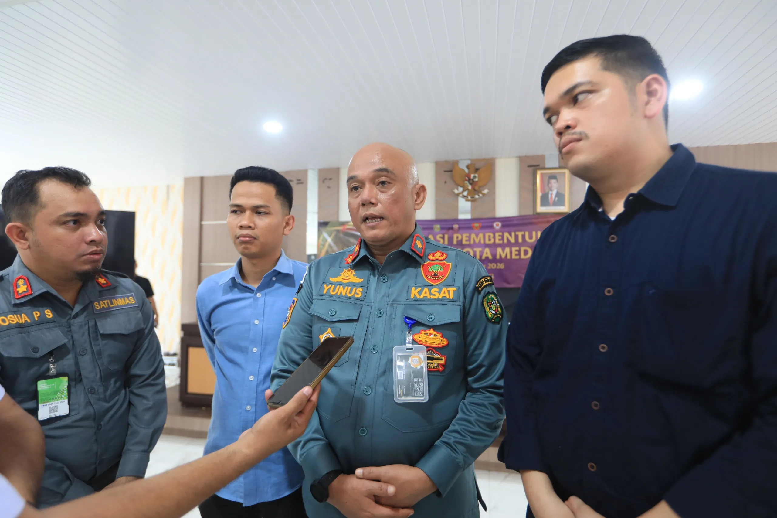 Satpol PP Medan Percepat Pembentukan Aslinmas, Perkuat Satlinmas hingga Kelurahan