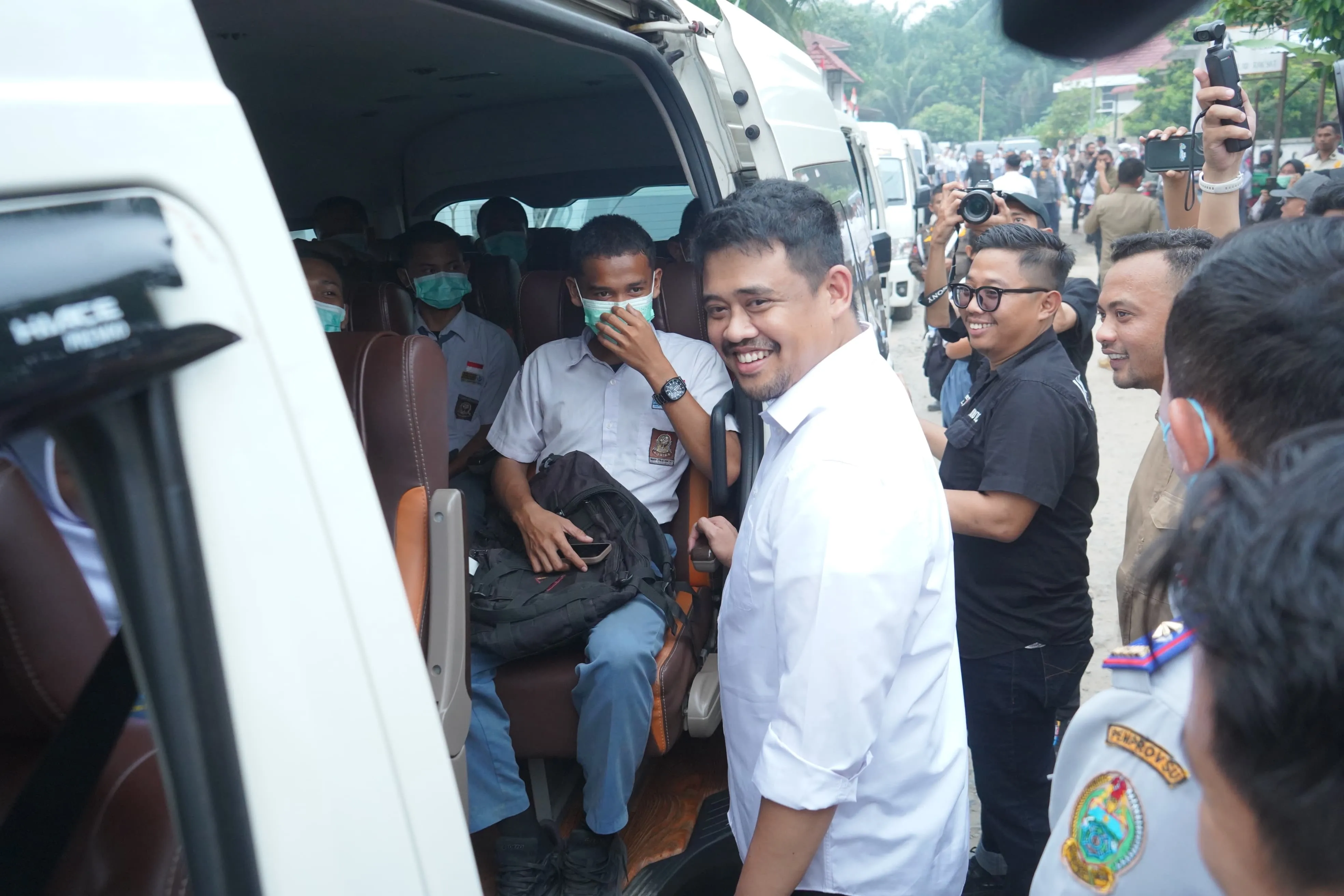 Gubernur Sumut Luncurkan Bus Perintis Gratis untuk Pelajar Asahan