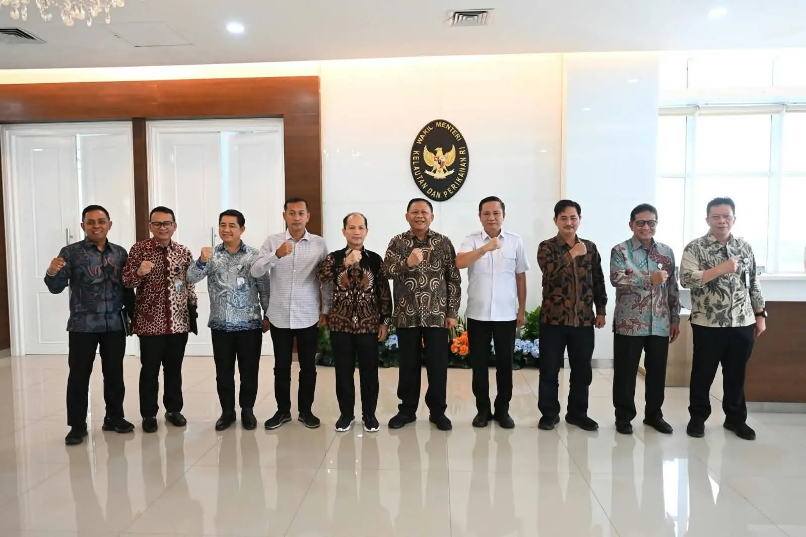 Temui Wamen KP, Bupati Nias Barat Dorong Optimalisasi Potensi Kelautan dan Perikanan