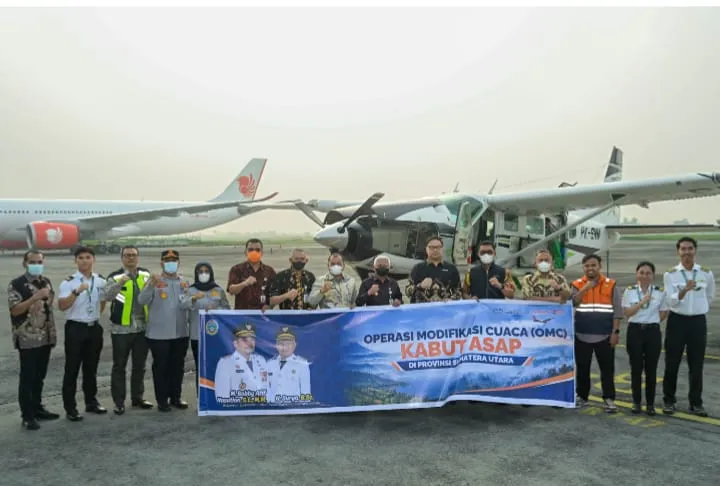 Pemprov Sumut Lakukan Modifikasi Cuaca, Targetkan Hujan Turunkan Kabut Asap