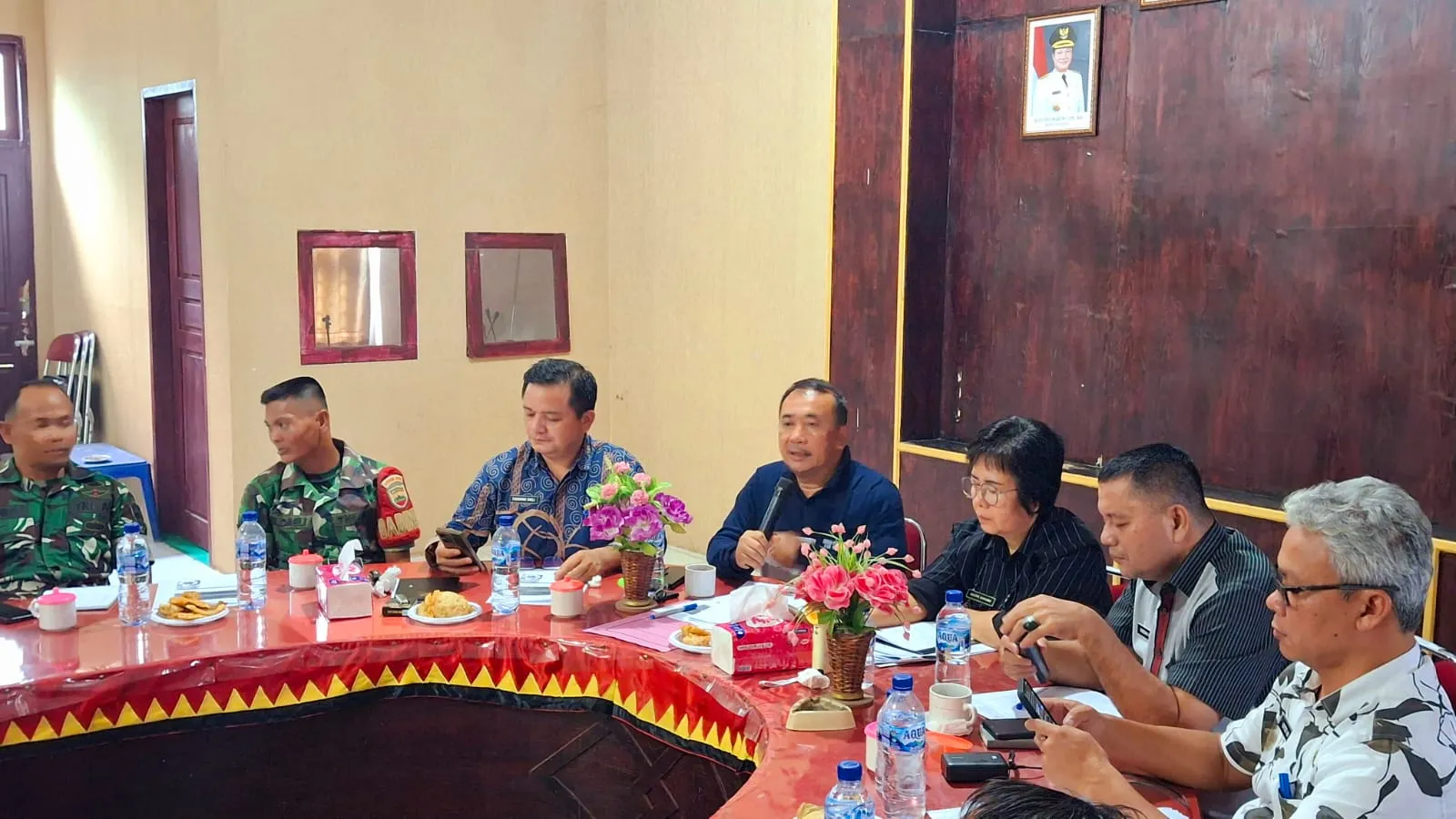 Pastikan Kesiapan Operasional, Disnaker-KUM Nias Barat Verval Gerai dan Gudang Koperasi Merah Putih