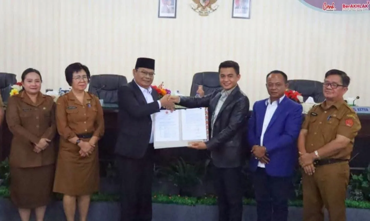 Empat Ranperda Disetujui, Wabup Nias Barat Tegaskan Komitmen Perkuat Tata Kelola Desa dan PAD