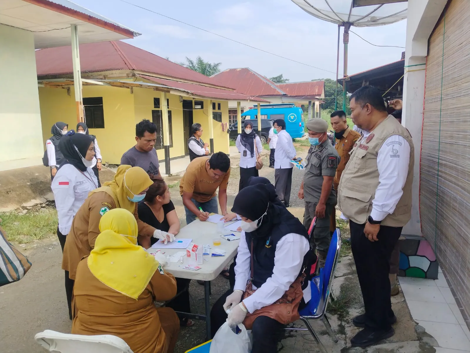 BNNK dan Polres Madina Gerebek Sarang Narkoba di Panyabungan, 7 Pria Positif Sabu dan Ganja