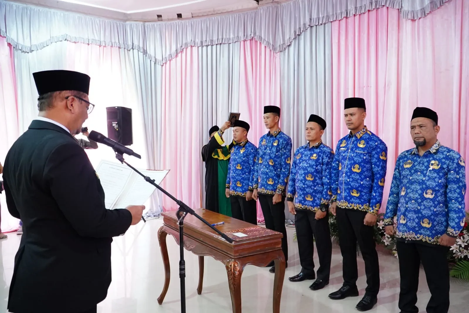 Bupati Aceh Tamiang Lantik 5 Kepala Sekolah, Tegaskan Bebas Pungli dan Transaksional