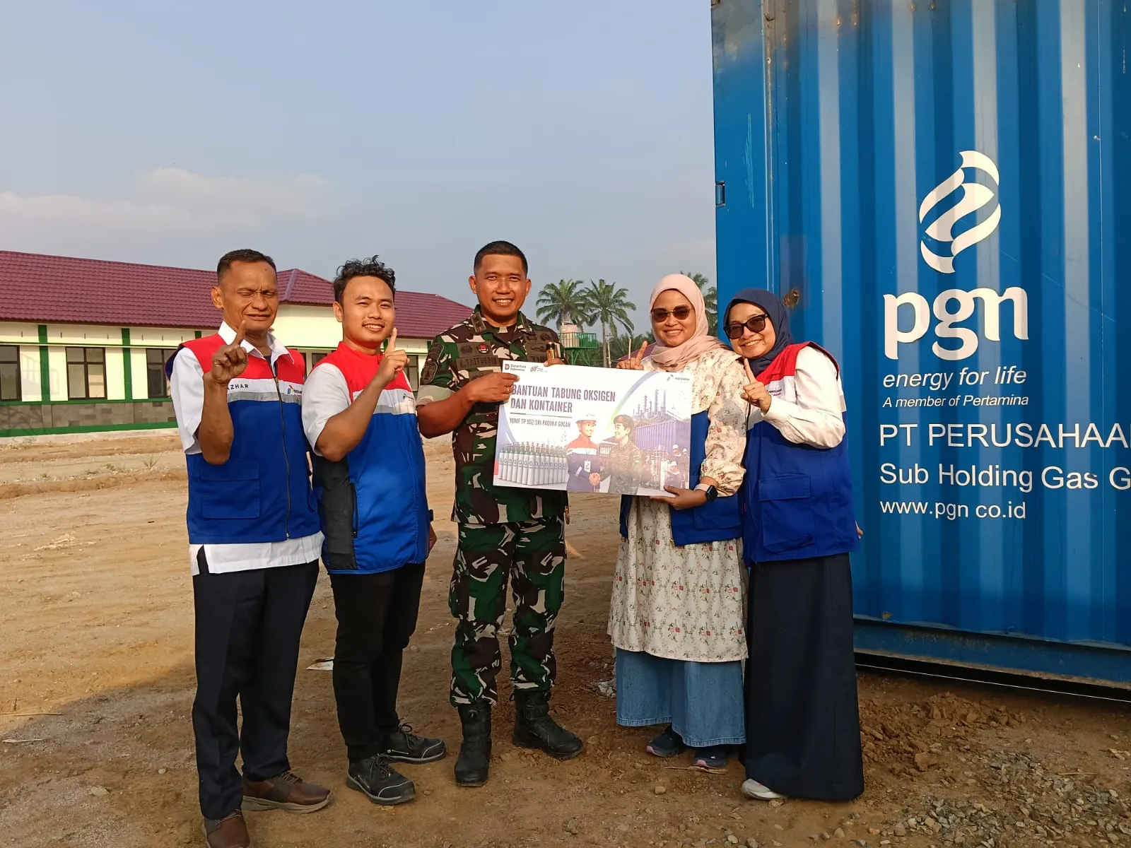 PGN Salurkan 149 Tabung Oksigen, Dukung Pemulihan Layanan Kesehatan Di Sumut Dan Aceh