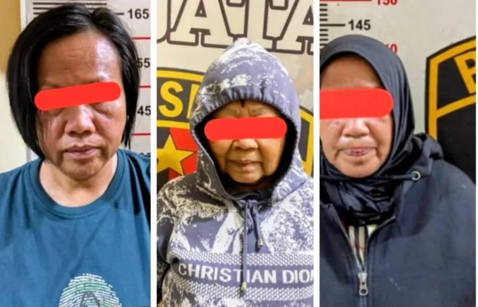 Satreskrim Polres Batubara Tangkap Tiga Perempuan Pencuri Emas