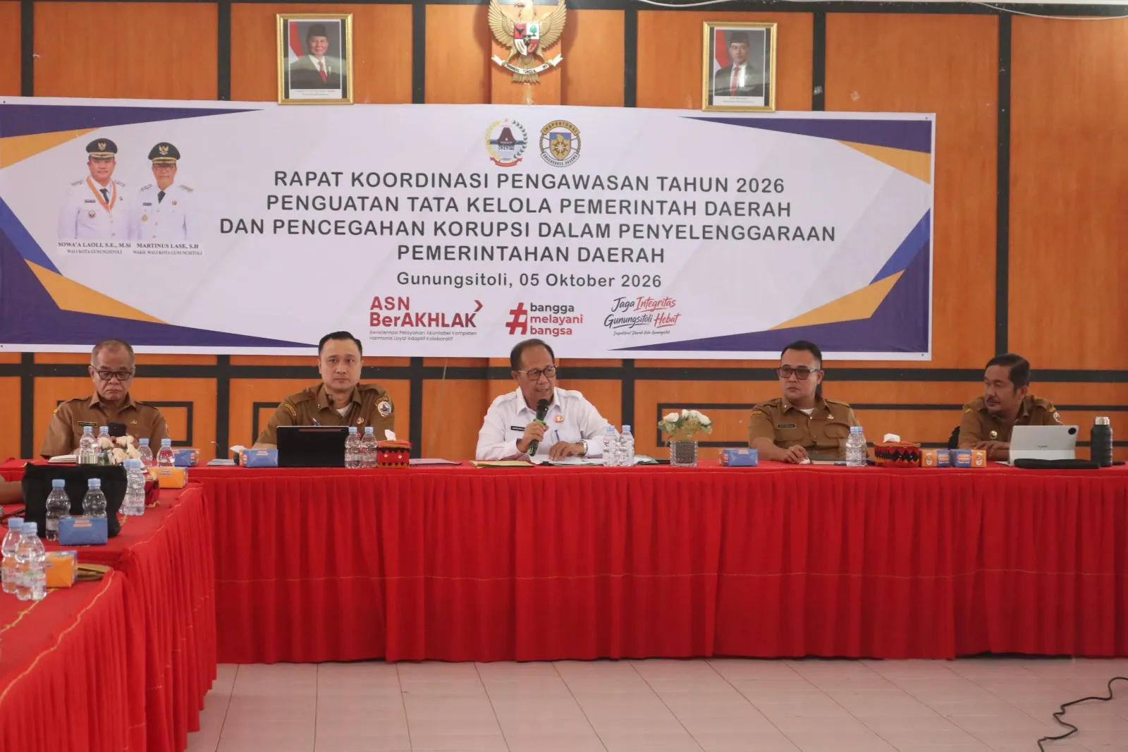 Pemko Gunungsitoli Rakor Perbaikan Tata Kelola Pemda