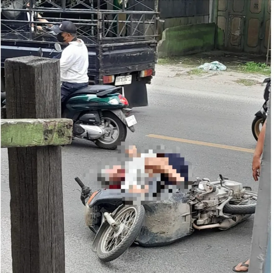 Lansia Tewas Ditabrak Mobil Daihatsu Sigra Jalinsum Simpang Tiga Pegajahan
