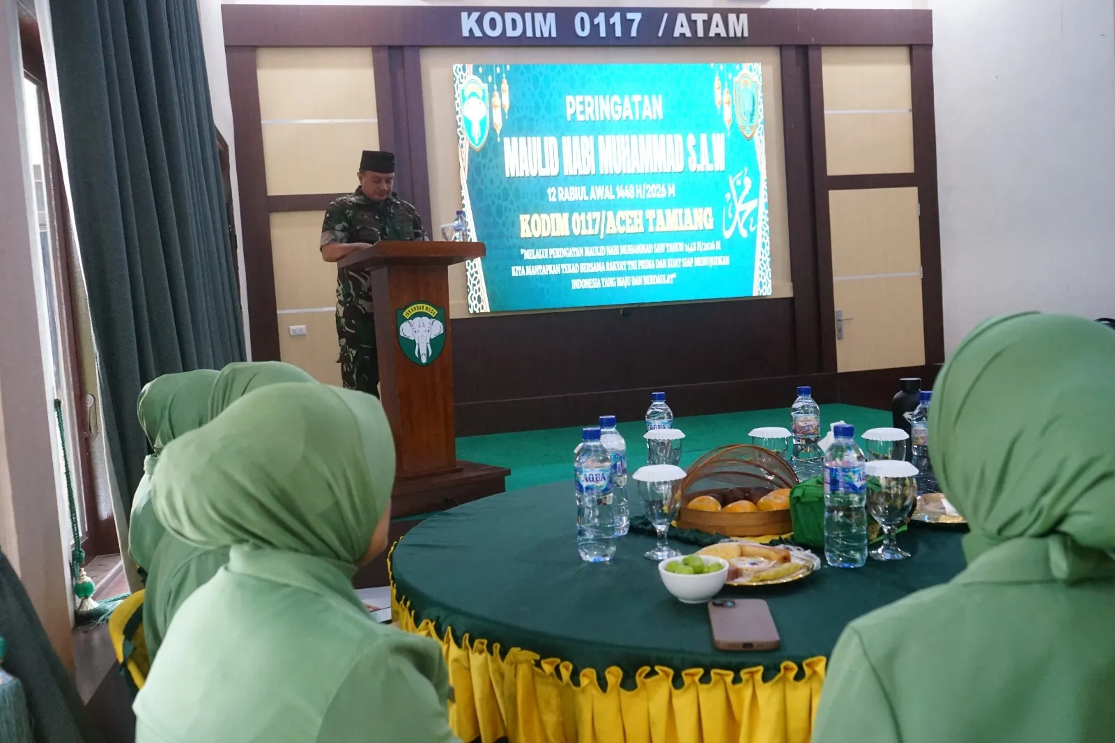 Kodim Aceh Tamiang Peringati Maulid Nabi Muhammad SAW