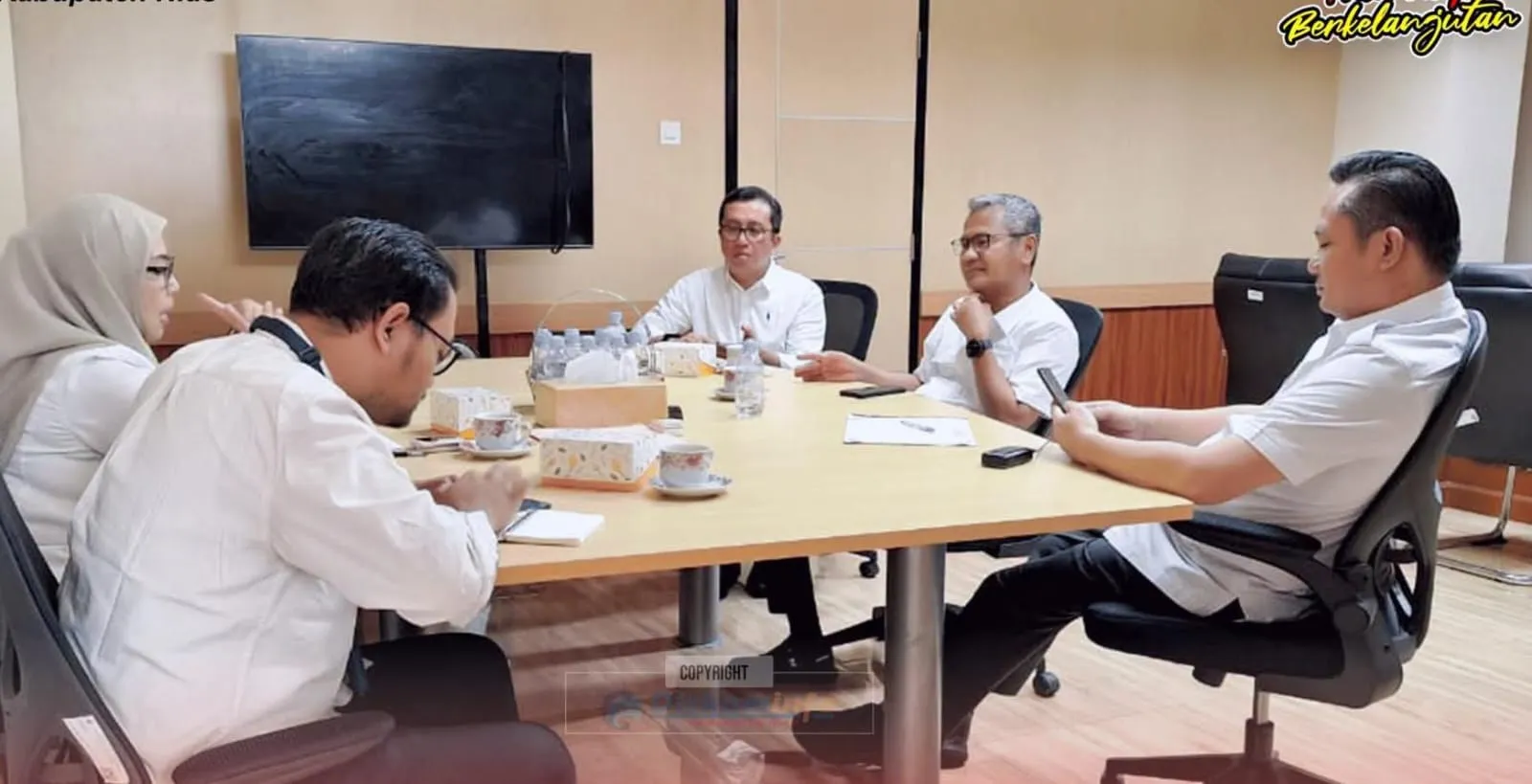 Bupati Nias Minta Kemendes PDT Bangun Sarana Prasarana Desa Di Nias