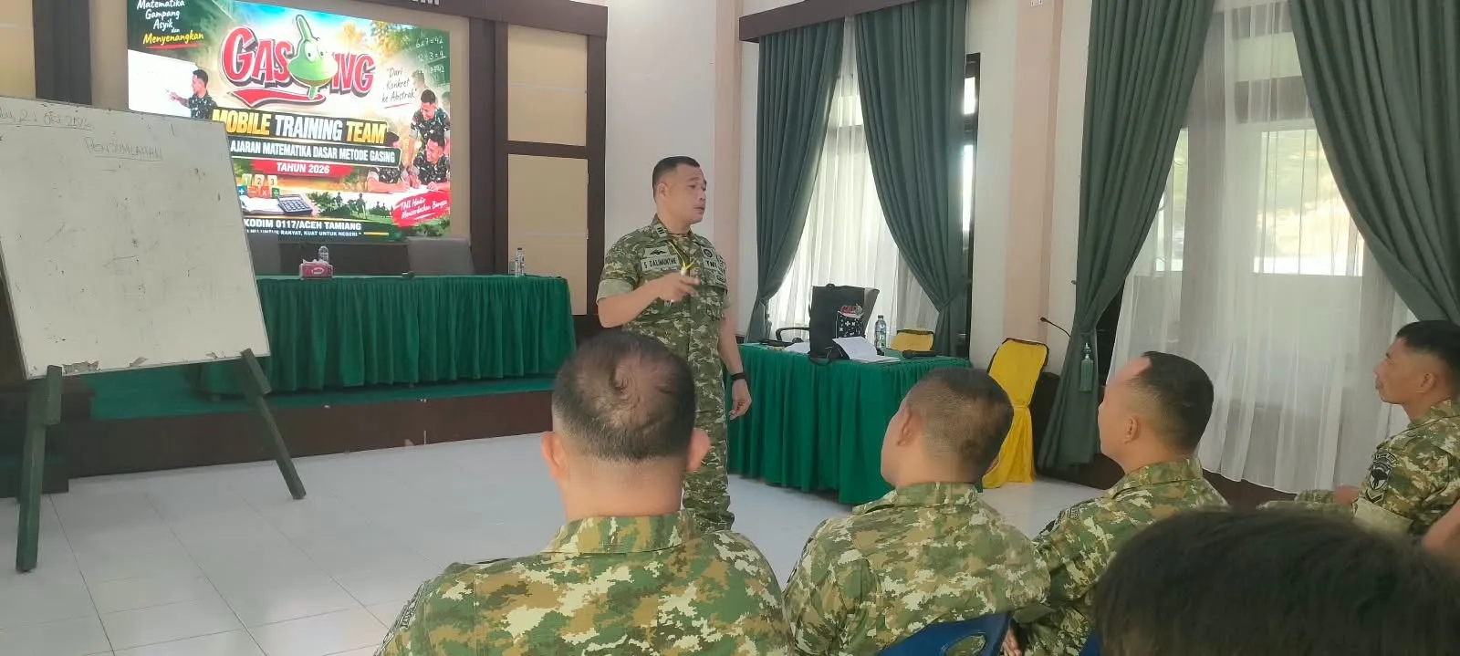 Anggota Kodim Aceh Tamiang Ikuti Kegiatan MTT