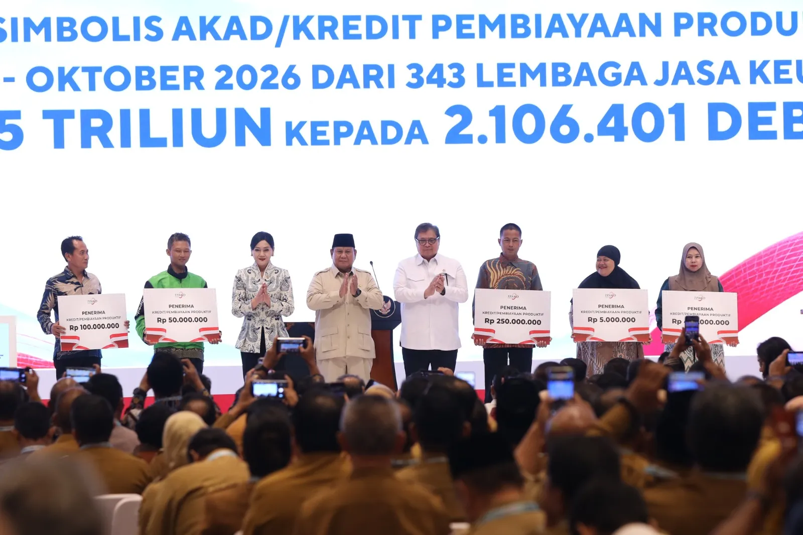 Presiden RI Prabowo Subianto Hadiri Rakornas TPAKD 2026