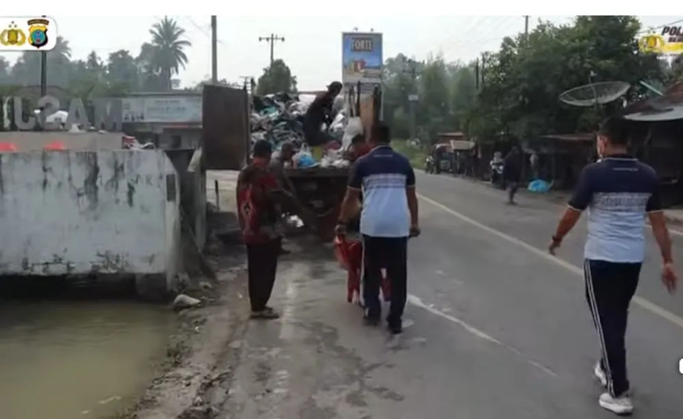 Polrea Madina Gelar Green Policing, Ajak Masyarakat Peduli Lingkungan