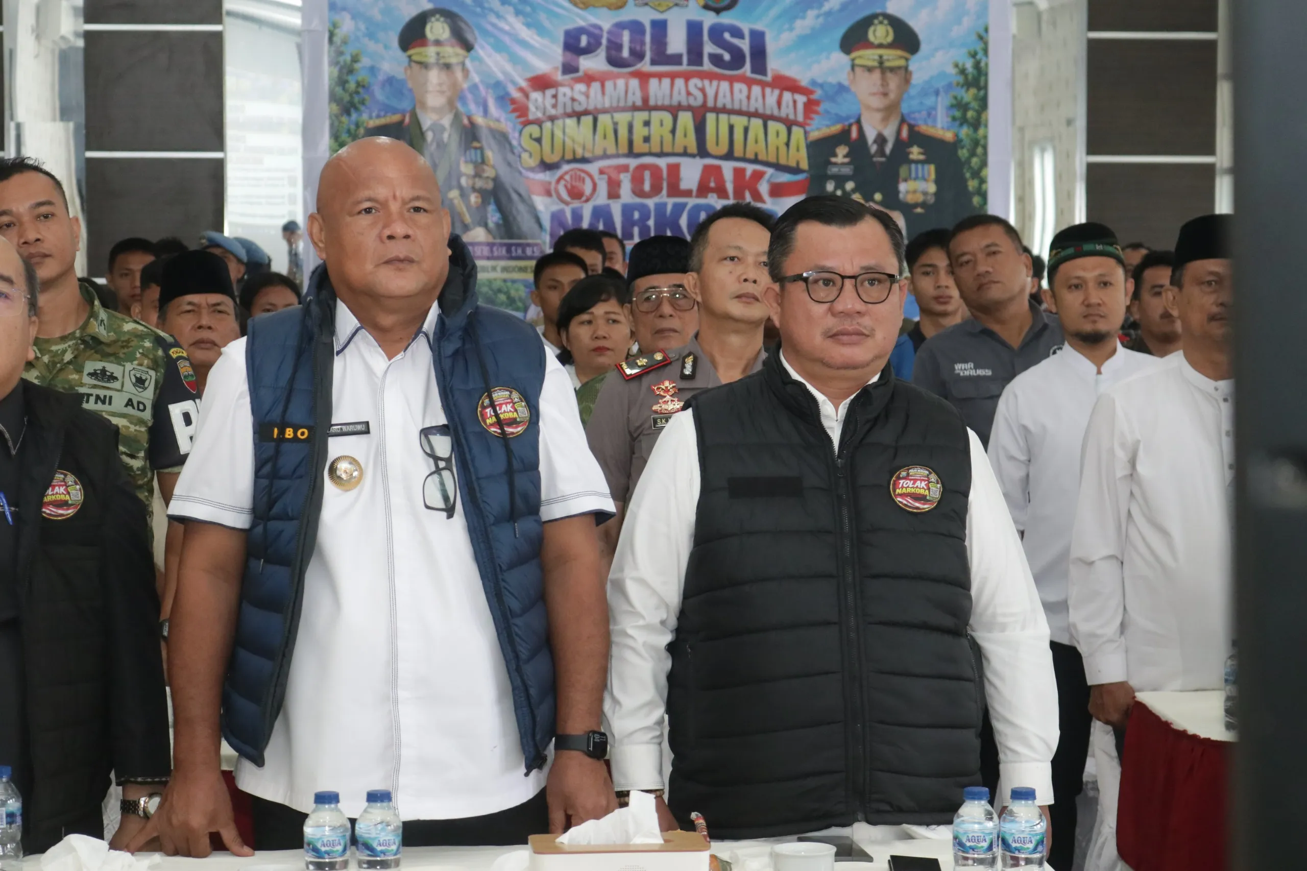 Pemko Gunungsitoli Dukung Deklarasi Bersama Polisi Dan Masyarakat Sumut Perangi Narkoba