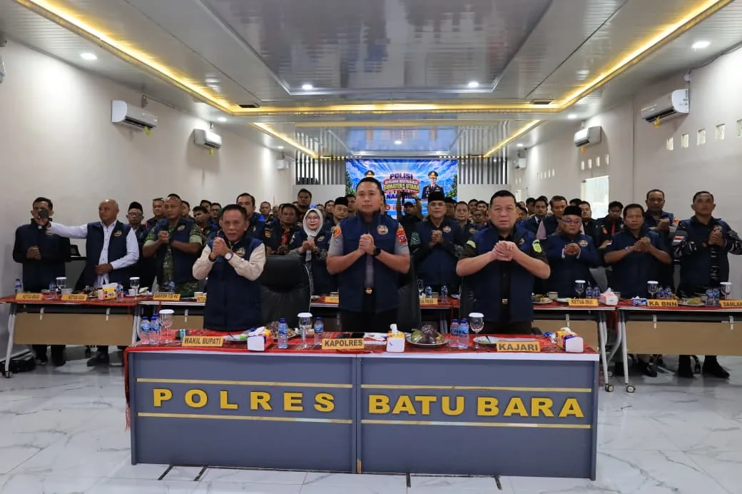 Polres Batubara Gelar Deklarasi Berantas Narkoba