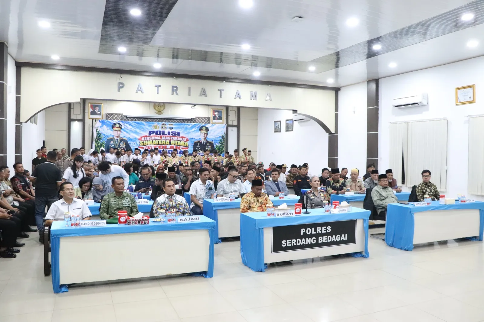 Kapolres Sergai Ikuti Rilis Pengungkapan 1,16 Ton Ktamine Dan Tegaskan Komitmen Tolak Narkoba