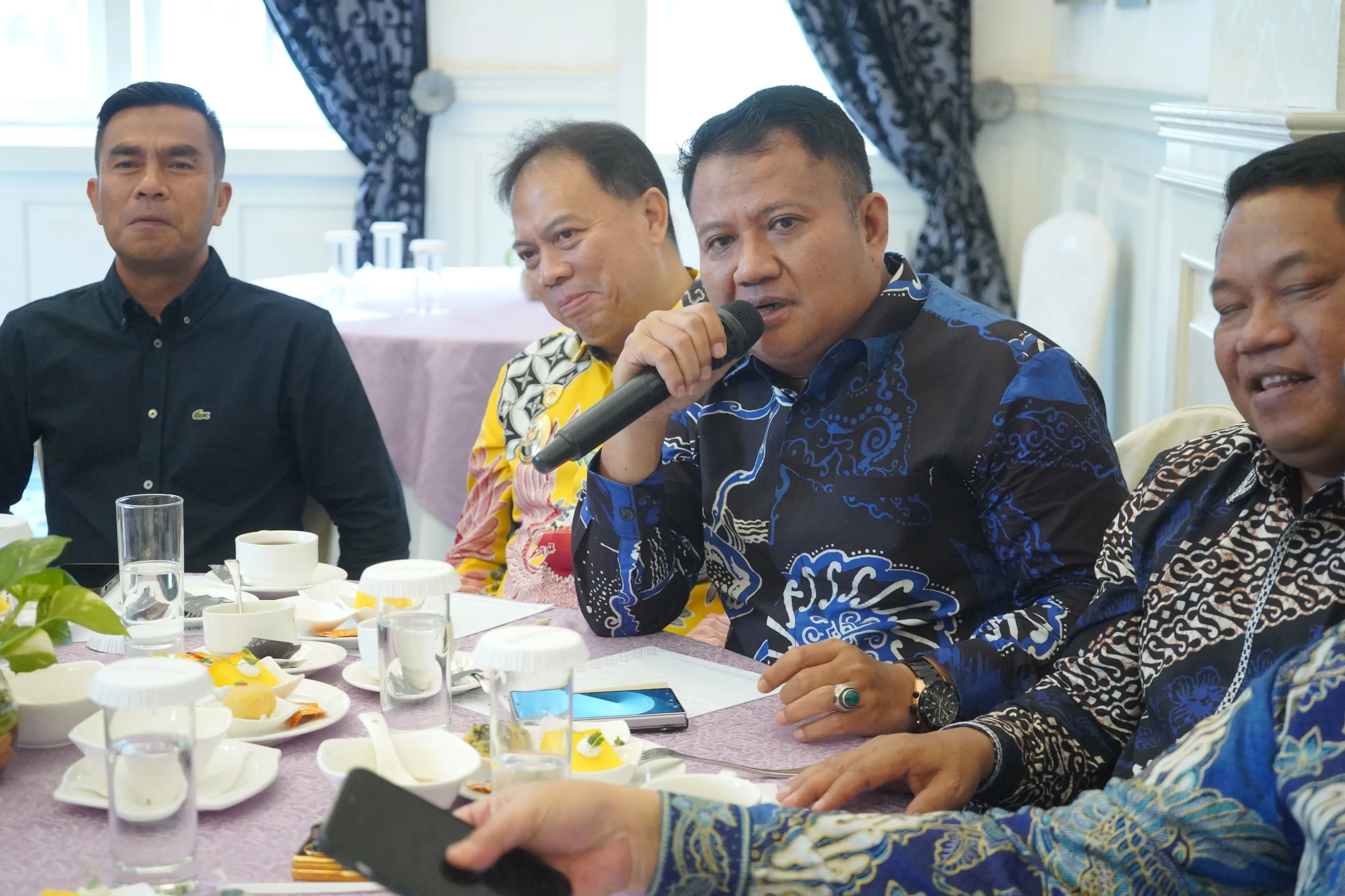 Wabup Asahan Ikuti Rakor Aswakada Wilayah Sumut
