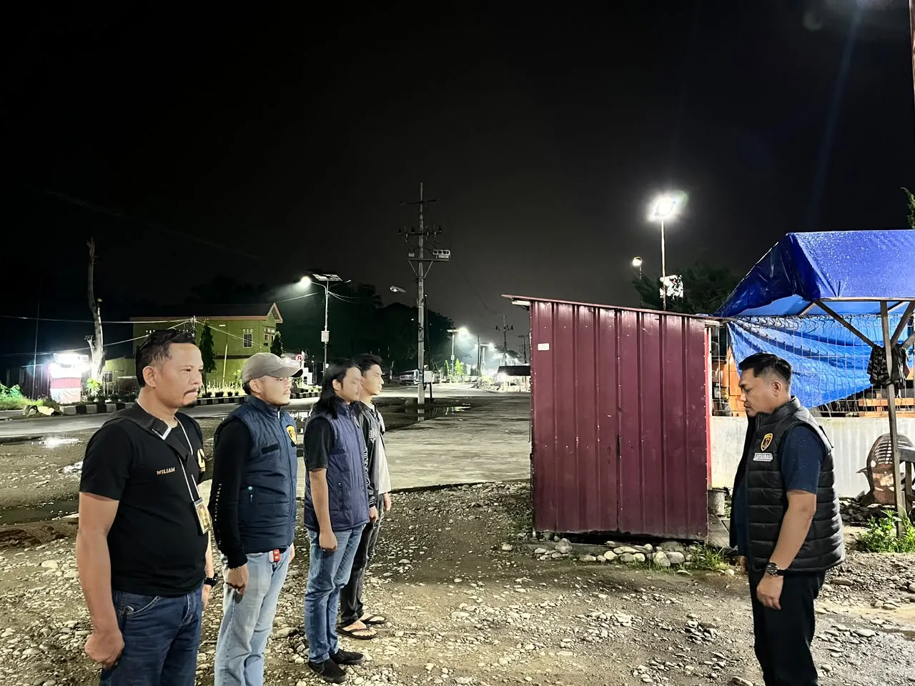 Timsus Serigala Sakti Polres Padang Lawas Intensifkan Patroli Malam