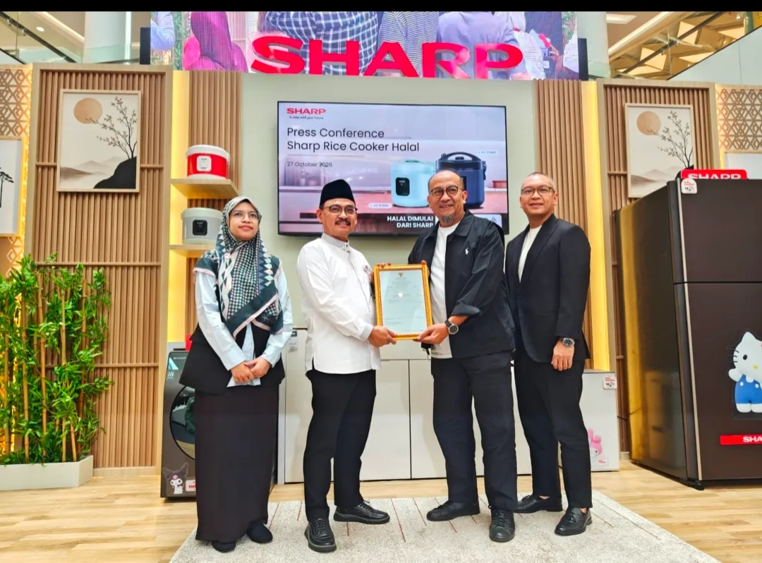 Sharp Luncurkan Rice Cooker Bersertifikat Halal