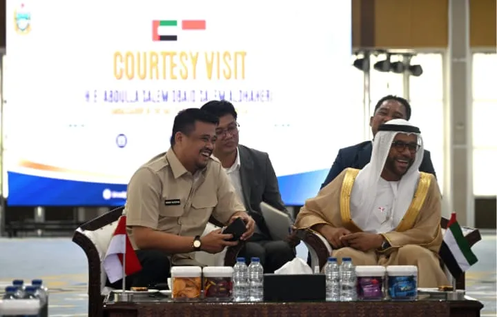 Terima Dubes UEA, Gubernur Bobby Nasution Tawarkan Peluang Investasi Dan Kerja Sama Strategis