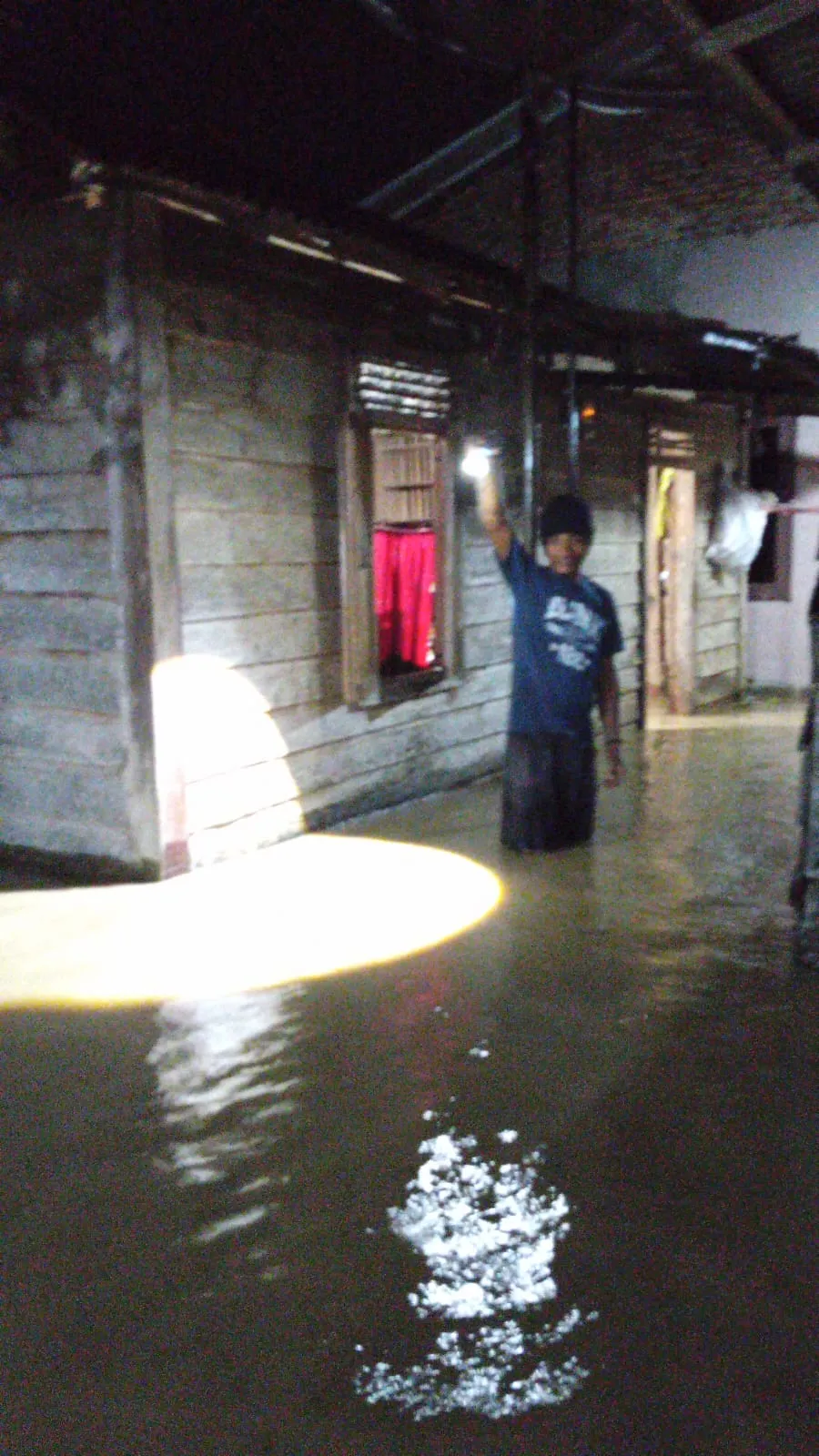 Hujan Deras, Tiga Desa Di Panyabungan Dilanda Banjir