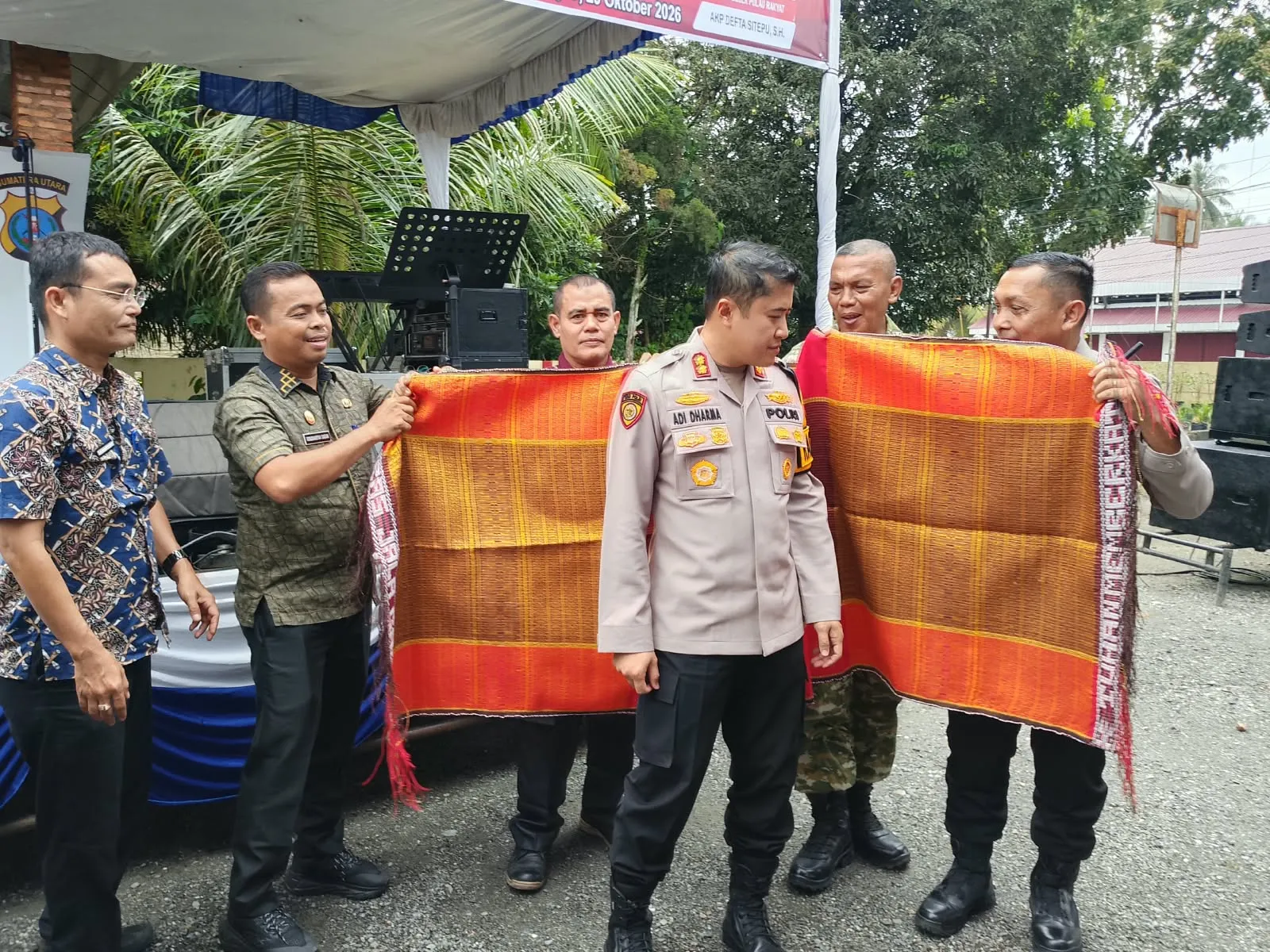 Kapolres Asahan Kunker Ke Polsek Pulau Rakyat