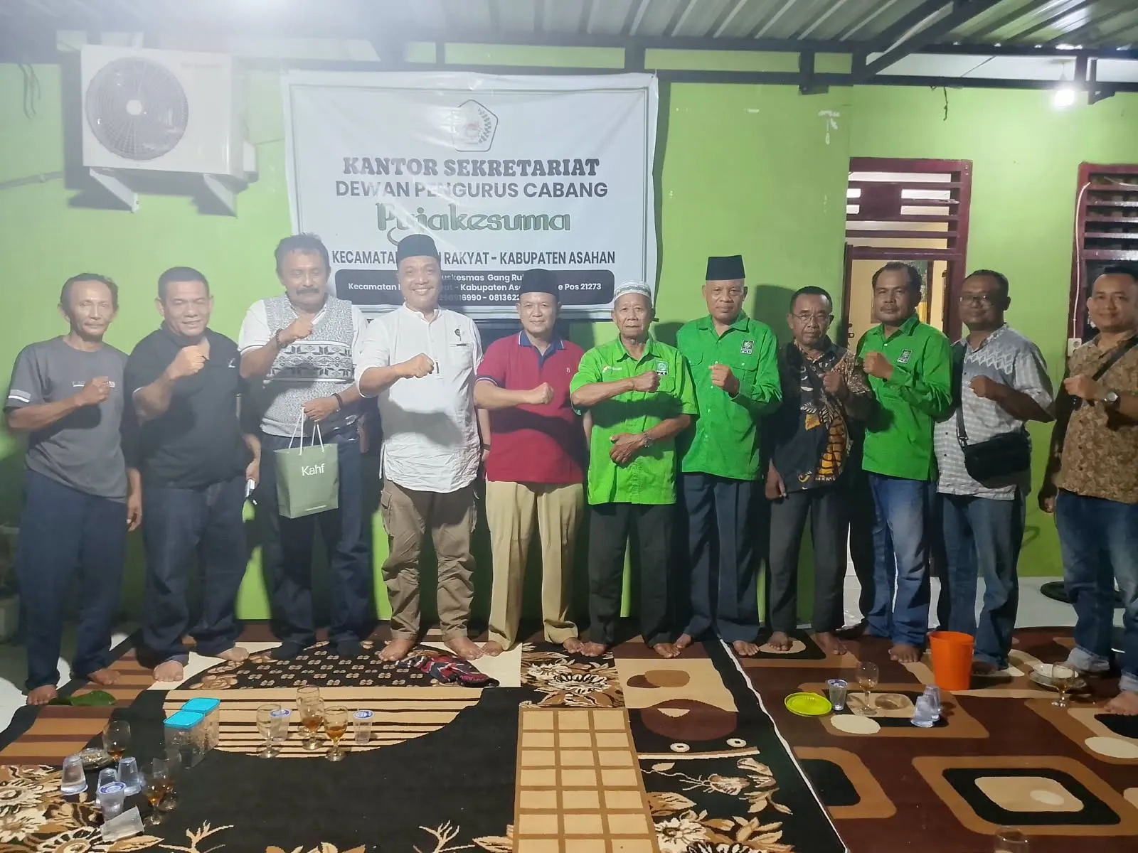 Pujakesuma Asahan Lakukan Konsolidasi Dengan Pengurus Tingkat Kecamatan