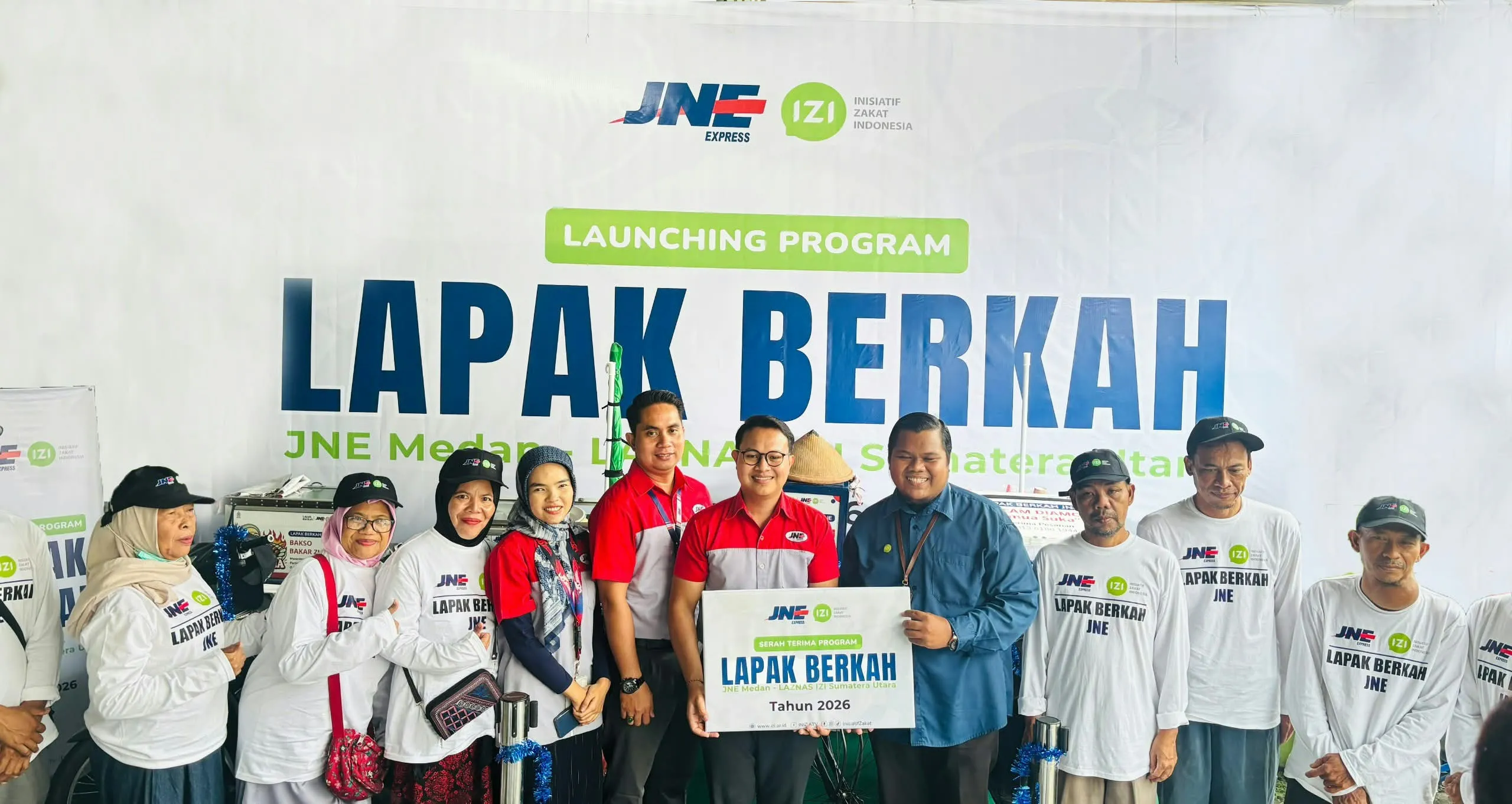Gandeng IZI, JNE Medan Dorong Pertumbuhan UMKM melalui Program Lapak Berkah