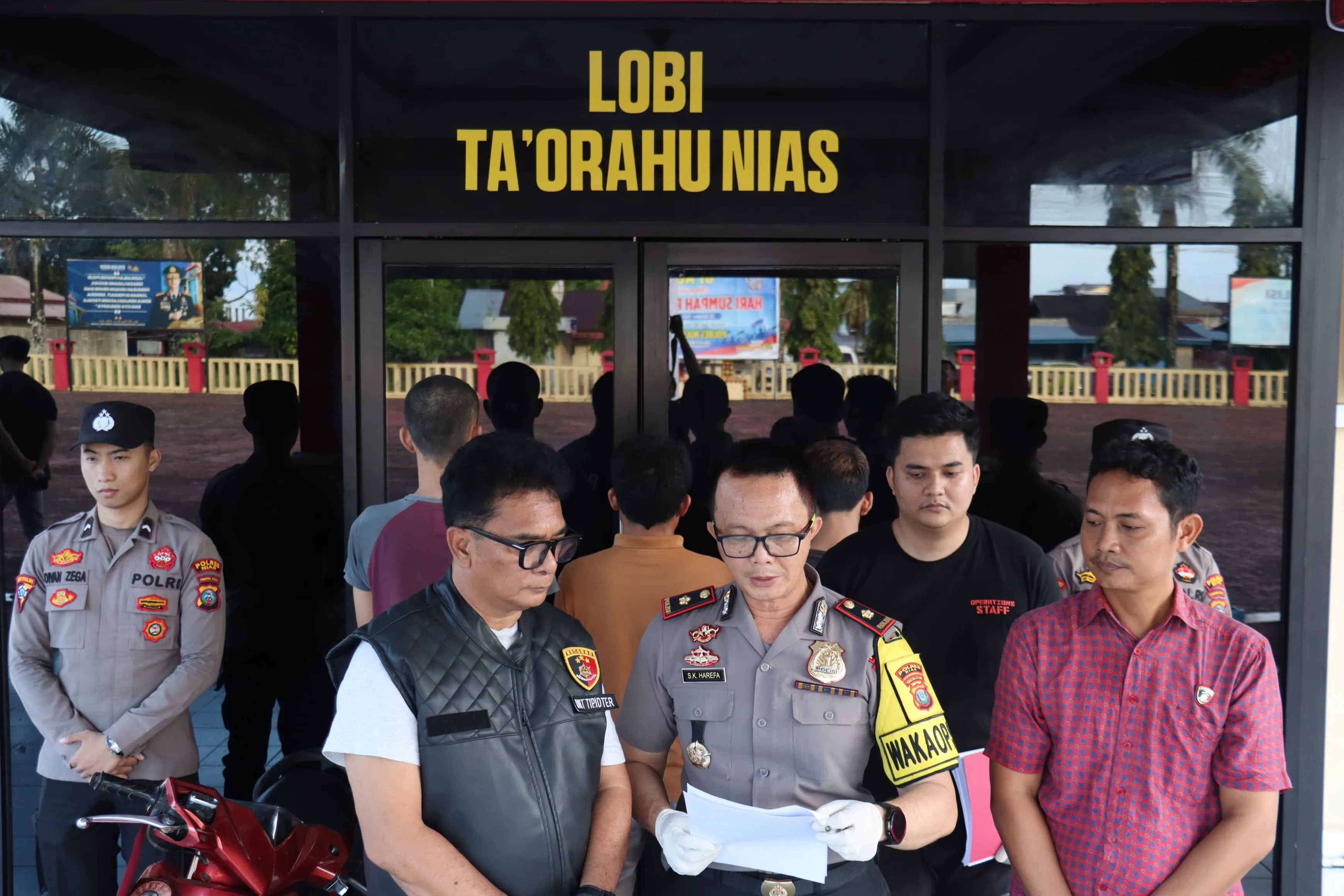 Polres Nias Ungkap Kasus Pencurian Sepeda Motor, Tiga Orang Diamankan