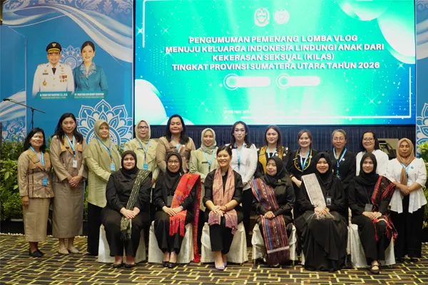 TP PKK Kota Gunungsitoli Raih Juara I Kategori Kota Lomba Vlog KILAS Sumatera Utara 2026