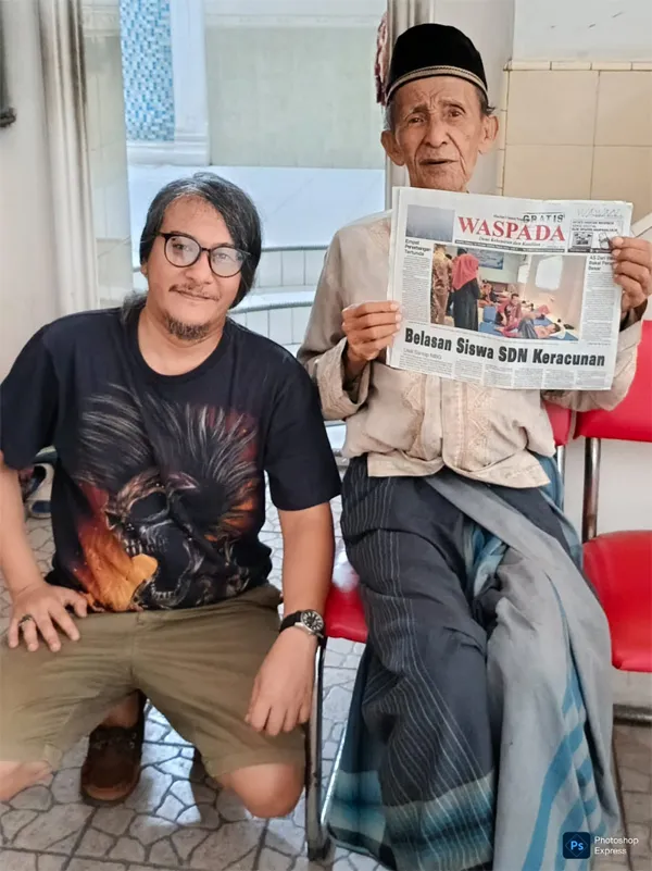 ‘Oleh-oleh’ untuk Koran Waspada, Dari Pembaca Setia Sejak 1954