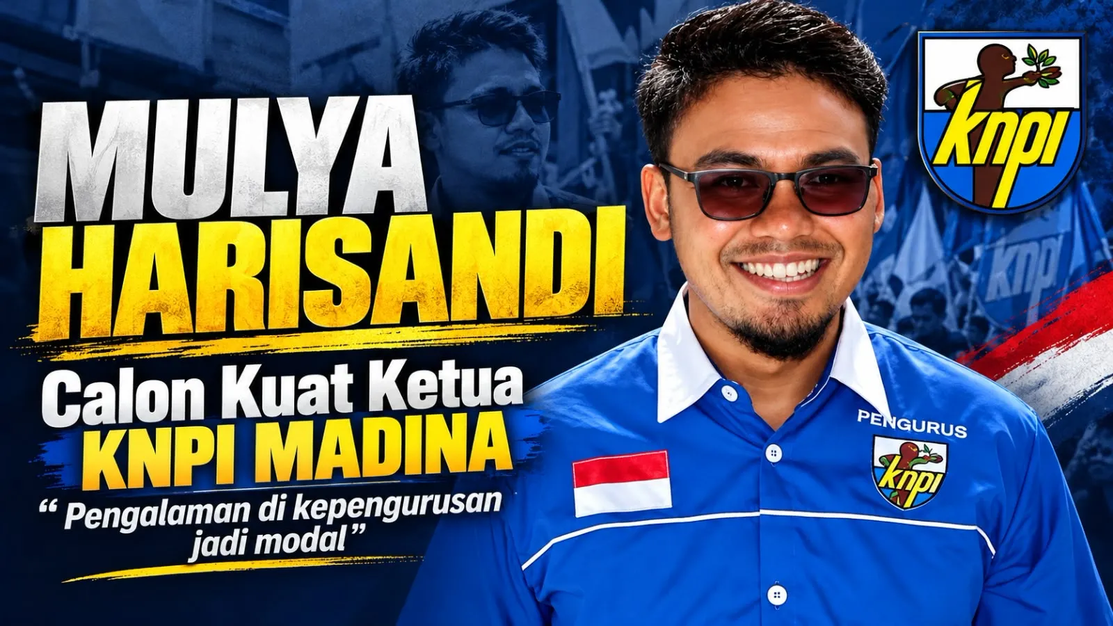 Mulya Harisandi Masuk Bursa Calon Ketua KNPI Madina