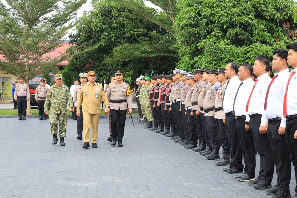 Polres Batubara Gelar Apel Operasi Patuh Toba 2026